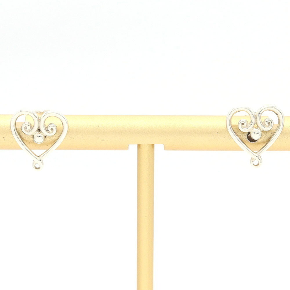TIFFANY & CO. Silver Heart Earrings